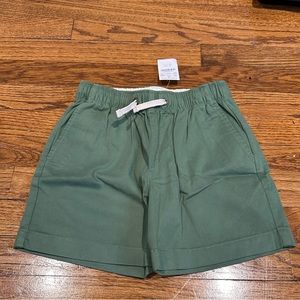 Boys Crewcuts Green Shorts Size 8 NWT